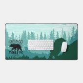 Le Camping Me Rend Heureux Les Ours Sauvages (Clavier et souris)