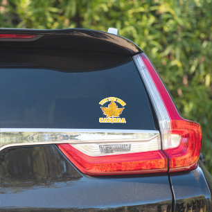 Le Canada affiche des autocollants Sporty Canada p