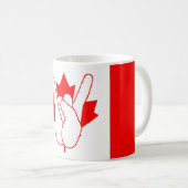 Le Canada bascule la tasse de café (Devant droit)