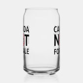 Le Canada n'est pas à vendre aux États-Unis Fière  (Droite)