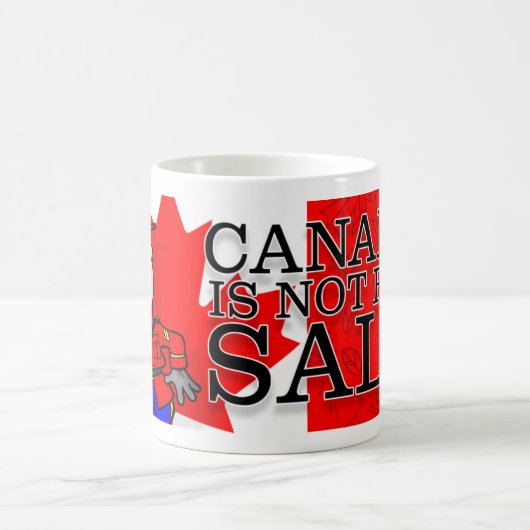 Le Canada n'est pas à vendre Mug (Centre)