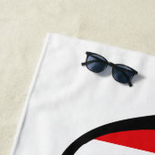 Le CANADA ombrage la serviette de plage faite sur (En situation)