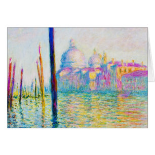 Le canal grand à Venise Claude Monet