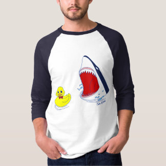 Le canard et le T-shirt d'art de griffonnage de
