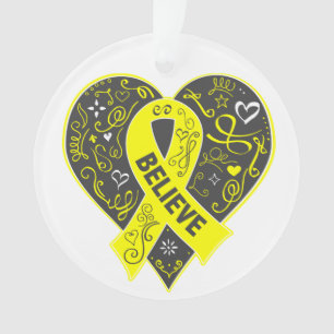 Le Cancer de sarcome croient le coeur de ruban