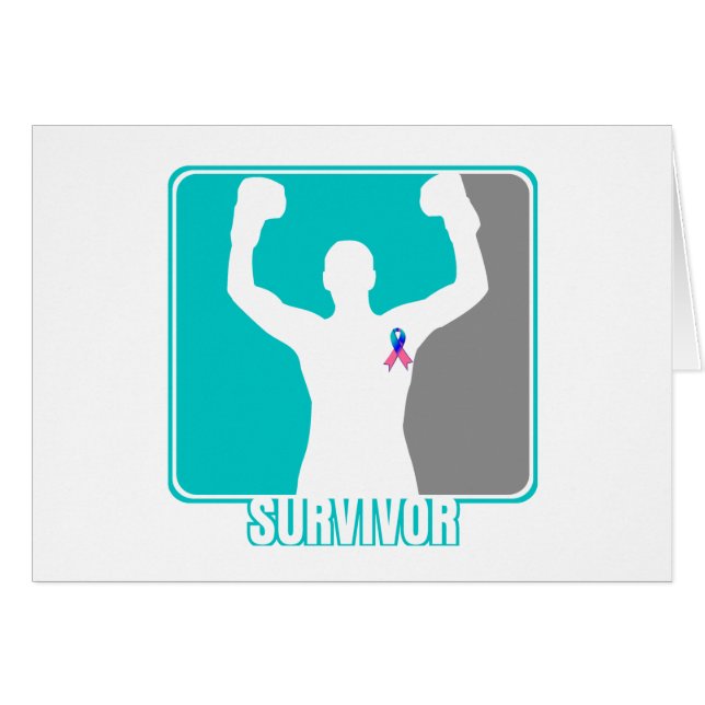 Le cancer du thyroïde gagne le survivant (Devant horizontal)