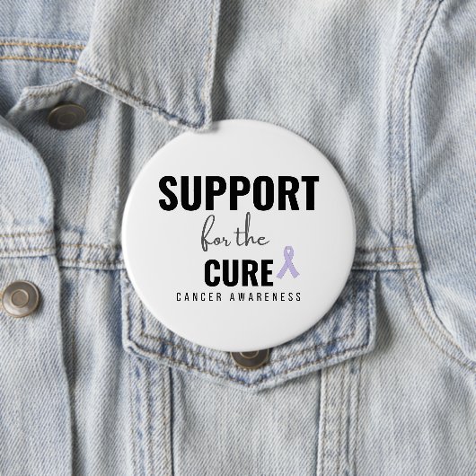 le cancer. le soutien pour le traitement. Badge (En situation)