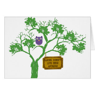 Le cancer ne vit pas ici Le hibou des arbres