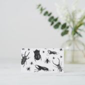 Le cancrelat de carte de visite de lutte contre (Debout devant)