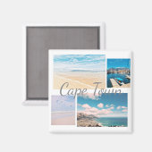 Le Cap Afrique du Sud Table Mountain Océan Aimant (Recto/Verso)