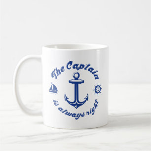 Le Capitaine A Toujours Raison De Café Mug