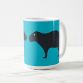 Le Capybara observe la tasse (Devant droit)