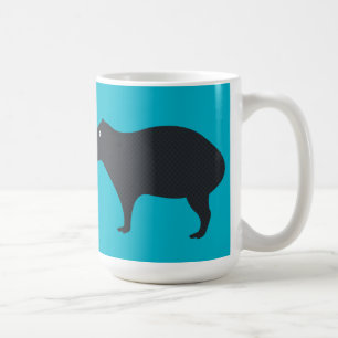 Le Capybara observe la tasse