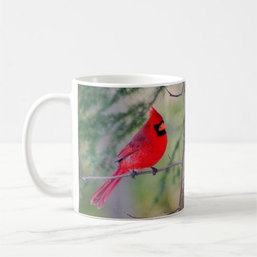 Le cardinal Cheer Coffee Mug (Gauche)