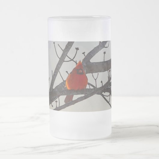 Le Cardinal Du Matin, La Mug Frosted (Centre)