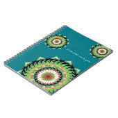 Le carnet 2 % pipe% de mandala de mouvement (Côté gauche)