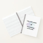 Le Carnet à couverture rigide à boucle spirale de (Intérieur)