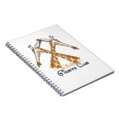 Le carnet à dessins officiel de club de girafe (Côté Droit)