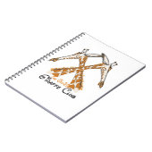 Le carnet à dessins officiel de club de girafe (Côté gauche)