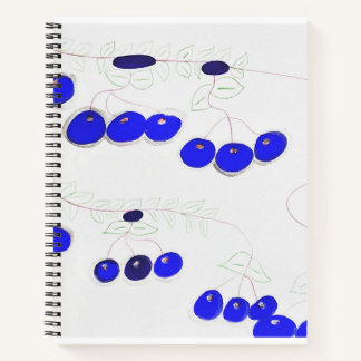 Le carnet aux bleuets