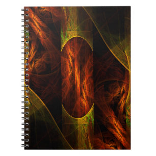 Le Carnet d'art Abstrait de la jungle mystique