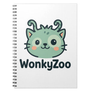 Le Carnet de chats Wonky Zoo   Funny Animal Journa