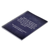 Le carnet de citation du comte de Monte Cristo (Côté gauche)