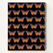 Le carnet de croquis papillon à couverture rigide (Dos)