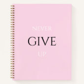 Le carnet de devis motivationnel rose (Devant)