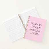 Le carnet de devis motivationnel rose (Intérieur)