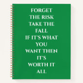 Le carnet de devis pour la motivation verte (Devant)