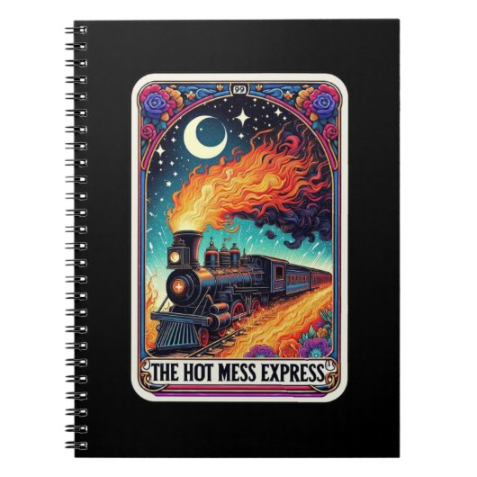 Le Carnet de la carte Tarot Express Hot Mess (Devant)