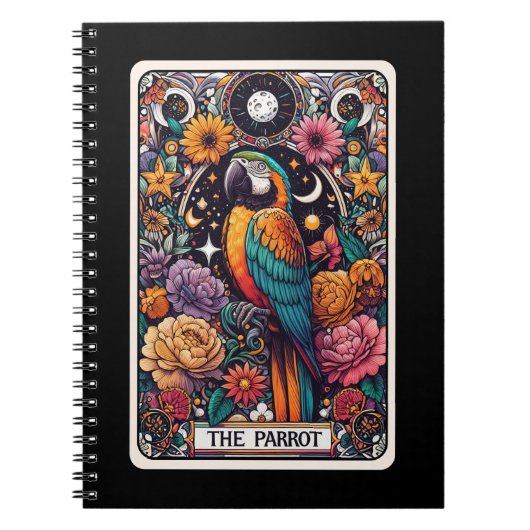Le Carnet de la carte Tarot Parrot Spirit (Devant)