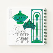 Le Carnet de la reine verte (Dos)