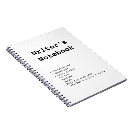 Le carnet de l'auteur (Côté Droit)