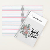 Le Carnet de l'enseignant floral (À l'intérieur)