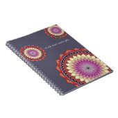 Le carnet | de mandala de mouvement écrivent ce (Côté Droit)