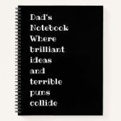 Le Carnet de papa : Où des idées brillantes et ter (Devant)