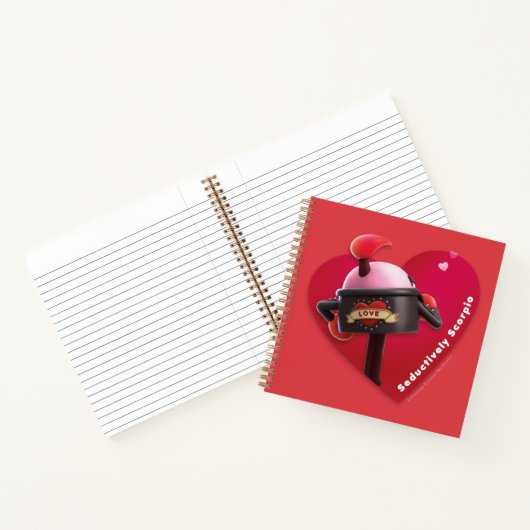 Le Carnet de Saint Valentin pour Scorpio (Intérieur)