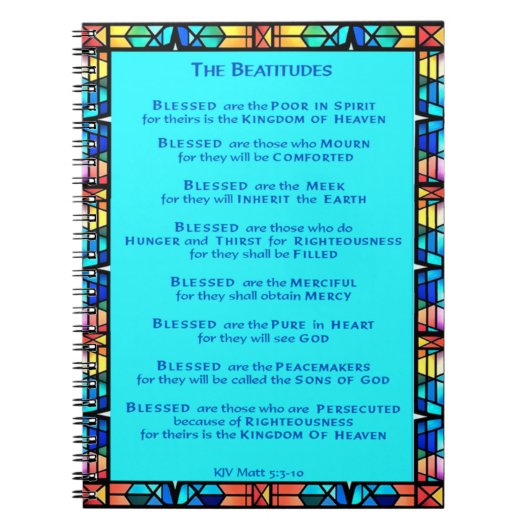 Le Carnet des Béatitudes (Devant)