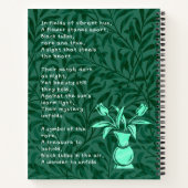 Le Carnet des tulipes noires (Dos)