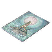 Le Carnet d'Imaginaire marin Pastel Art Mermaid (Côté gauche)