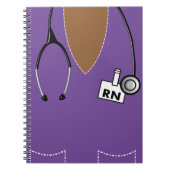 Le carnet d'infirmière frottent la conception (Devant)