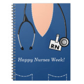 Le carnet d'infirmière frottent la conception (Devant)