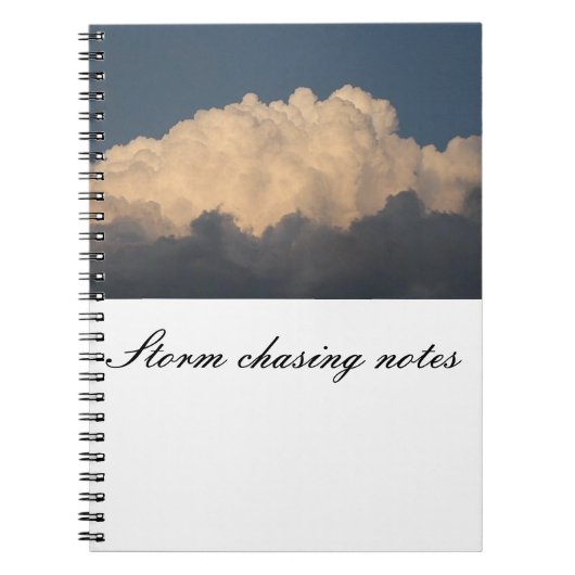 Le carnet du chasseur de tempête (Devant)