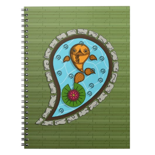 Le Carnet du poisson rouge à l'échelle (Devant)
