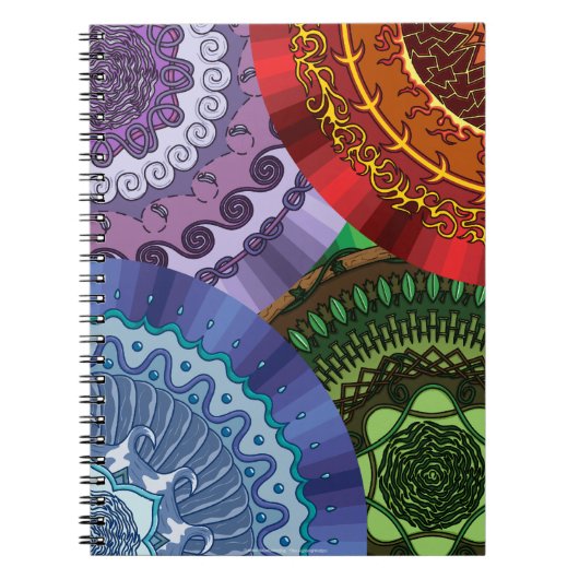 Le Carnet Elements Mandalas (Devant)