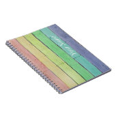 Le carnet fait sur commande d'arc-en-ciel de (Côté Droit)