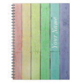 Le carnet fait sur commande d'arc-en-ciel de (Devant)