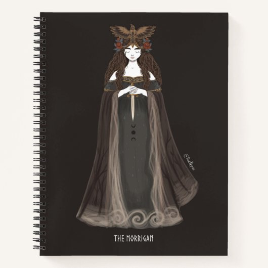 Le Carnet Morrigan A4 (Devant)